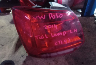 VOLKSWAGEN POLO 6 2014 LH TAILLAMP TAILLIGHT TAIL REAR LAMP LIGHT