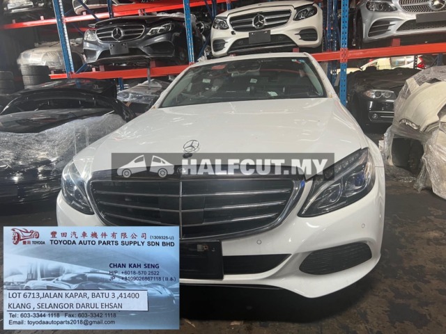 MERCEDES BENZ W205 C200 HALFCUT HALF CUT