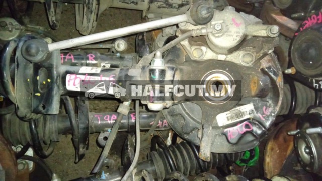 VOLKSWAGEN POLO 1.6 FRONT AXLE F L