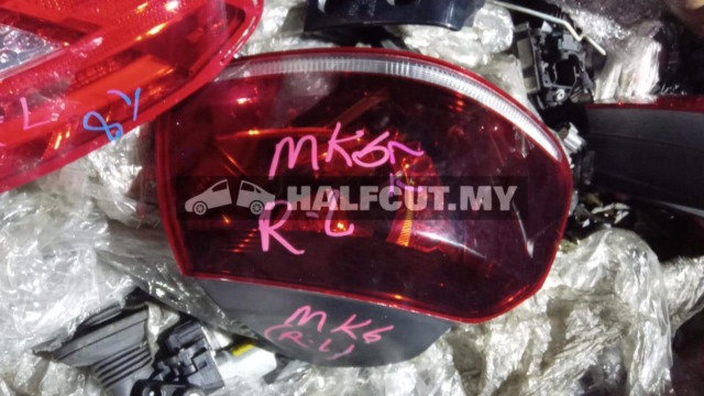 VOLKSWAGEN GOLF MK6 LH TAILLAMP TAILLIGHT TAIL REAR LAMP LIGHT