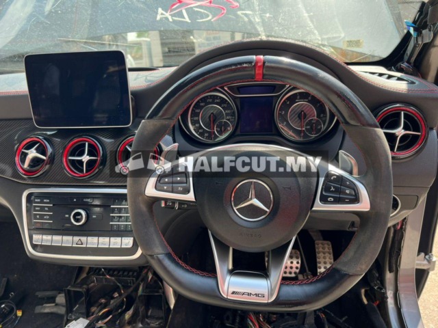 MERCEDES BENZ W117 A45 AMG HALFCUT HALF CUT