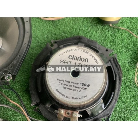 CLARION 6INCH DOOR SPEAKER USED JAPAN