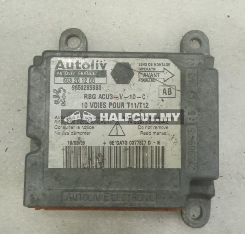 PEUGEOT 206 AIR BAG ECU 603 20 12 00