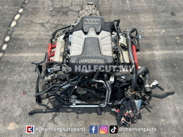 AUDI S4 B8 3.0L V6 TFSI CAKA ENGINE HALFCUT HALF CUT