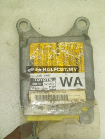 TOYOTA VIOS NCP93 AIR BAG ECU 89170-52D50