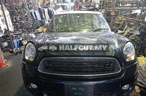 MINI COOPER R60 COUNTRYMAN 2.0CC 4WD N47N DIESEL FRT SPARE PARTS HALFCUT HALF CUT