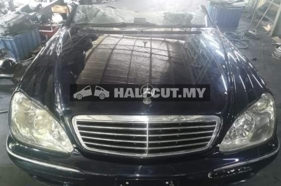 MERCEDES BENZ S CLASS W220 320 HALFCUT HALF CUT