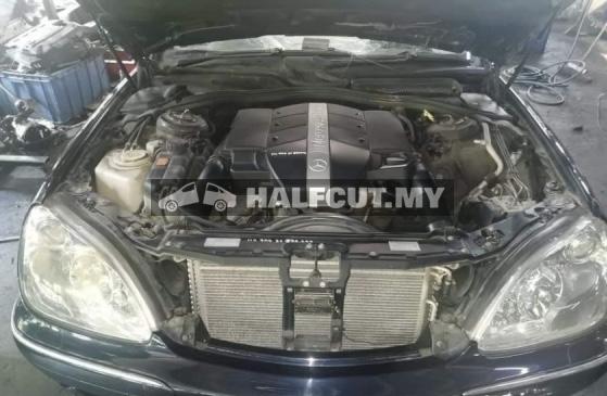 MERCEDES BENZ S CLASS W220 320 HALFCUT HALF CUT