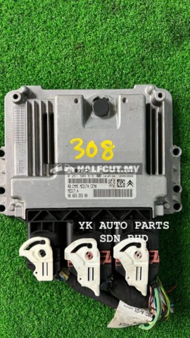 PEUGEOT 308 ENGINE ECU USED 0 261 S04 616