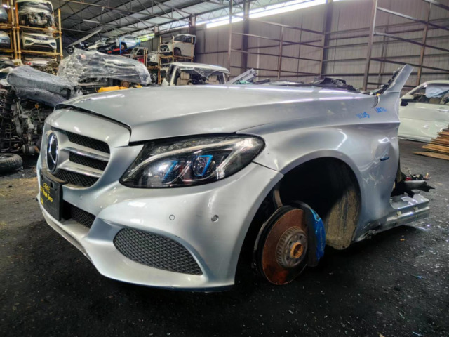 MERCEDES BENZ W205 C350E HYBRID SILVER HALFCUT HALF CUT ENGINE GEARBOX