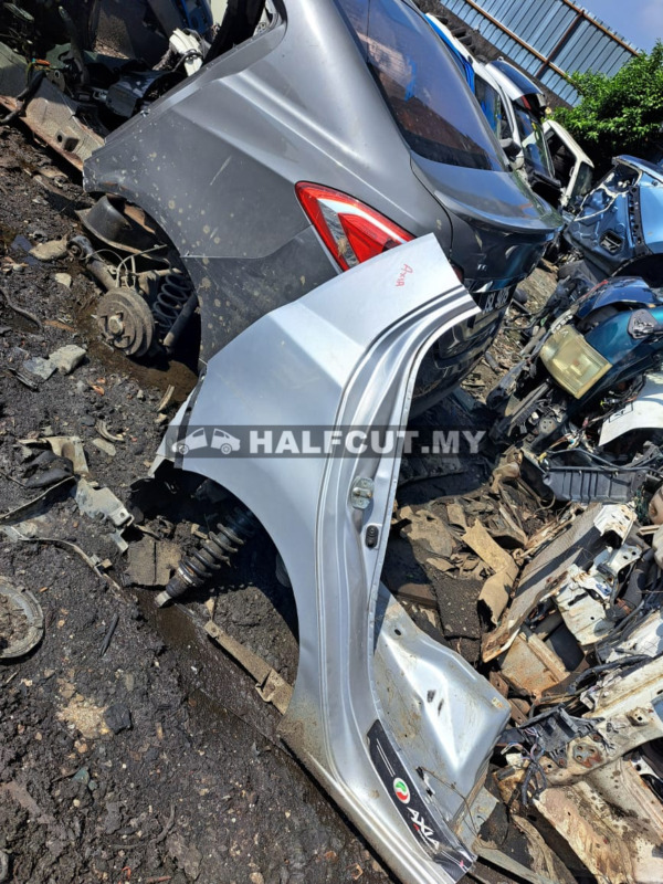 PERODUA AXIA REAR FENDER RH - Halfcut Malaysia Kuala Lumpur Selangor ...