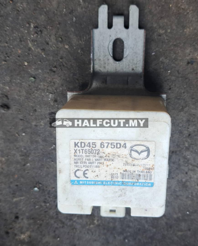 MAZDA 3 2018 ECU (KD45 675D4)