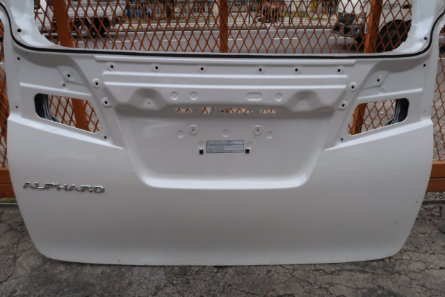 TOYOTA ALPHARD AGH30 REAR BONNET