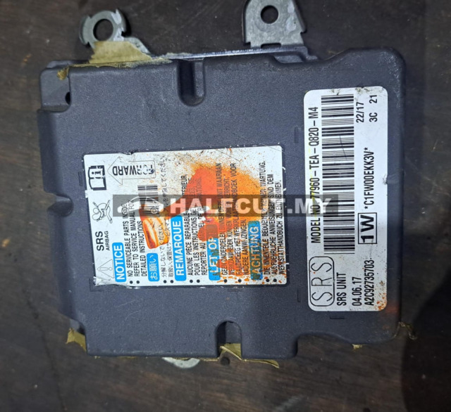 HONDA CIVIC TEA AIR BAG ECU (77960-TEA-Q820-M4) 1W