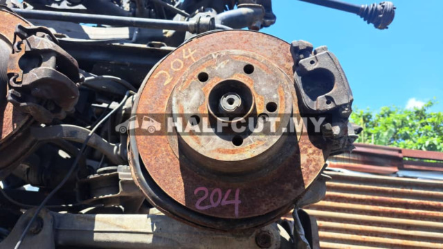 MERCEDES BENZ W204 REAR AXLE