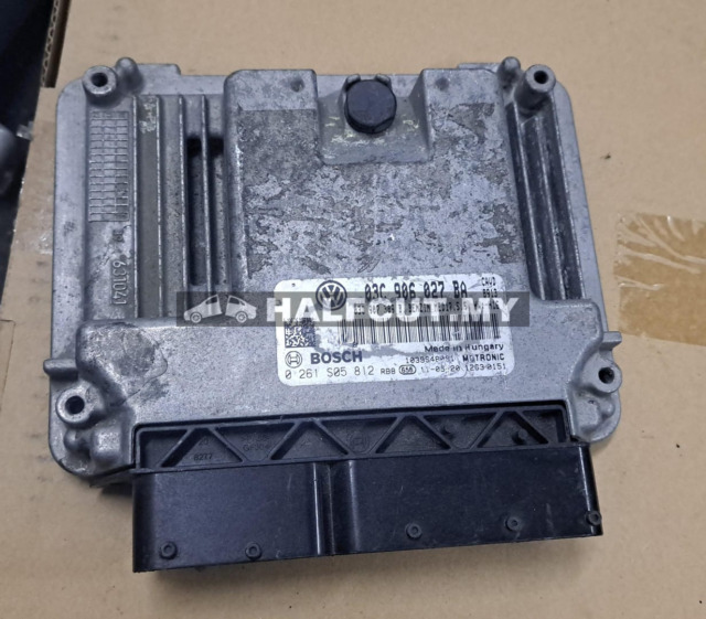 VW GOLF MK6 ENGINE ECU ( 03C 906 027 BA )