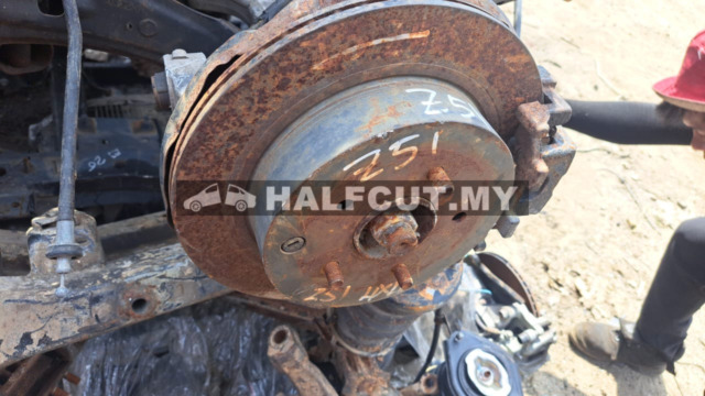 NISSAN MURANO Z51 REAR AXLE(