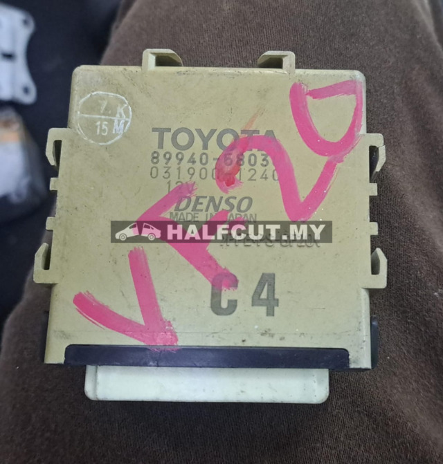 TOYOTA VELLFIRE 30 ECU (89940-58030) C4