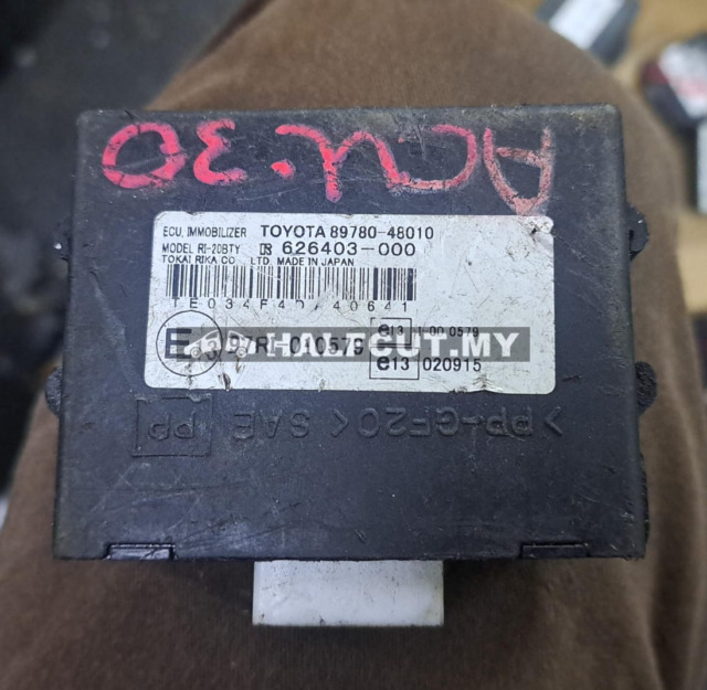 TOYOTA HARRIER ACU30   ECU ( 89780-48010)