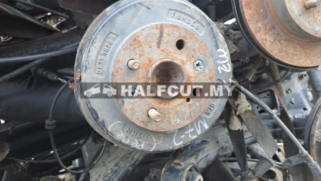 MAZDA 2 2010 REAR AXLE