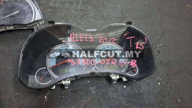 TOYOTA ALTIS 2012 METER (83800-0ZQ10-M1) T1S