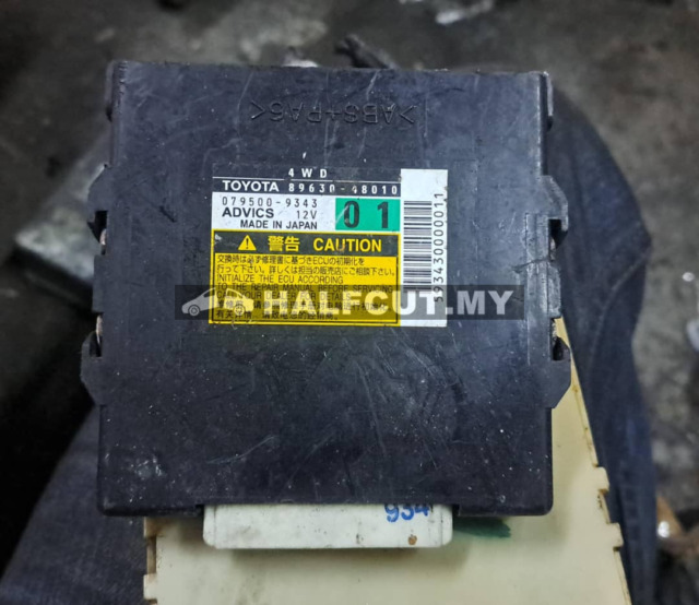 TOYOTA LEXUS RX350 ECU (89630-48010) 01