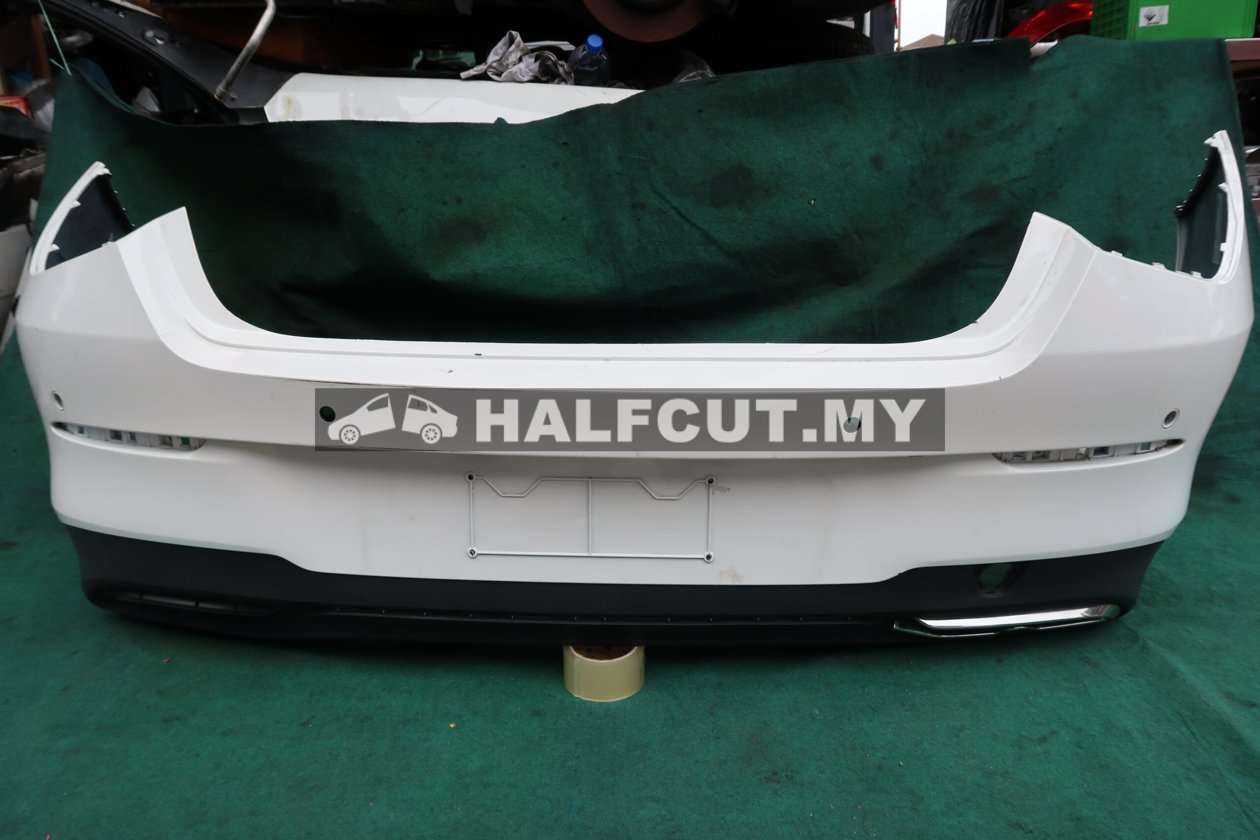 MERCEDES W118 REAR BUMPER