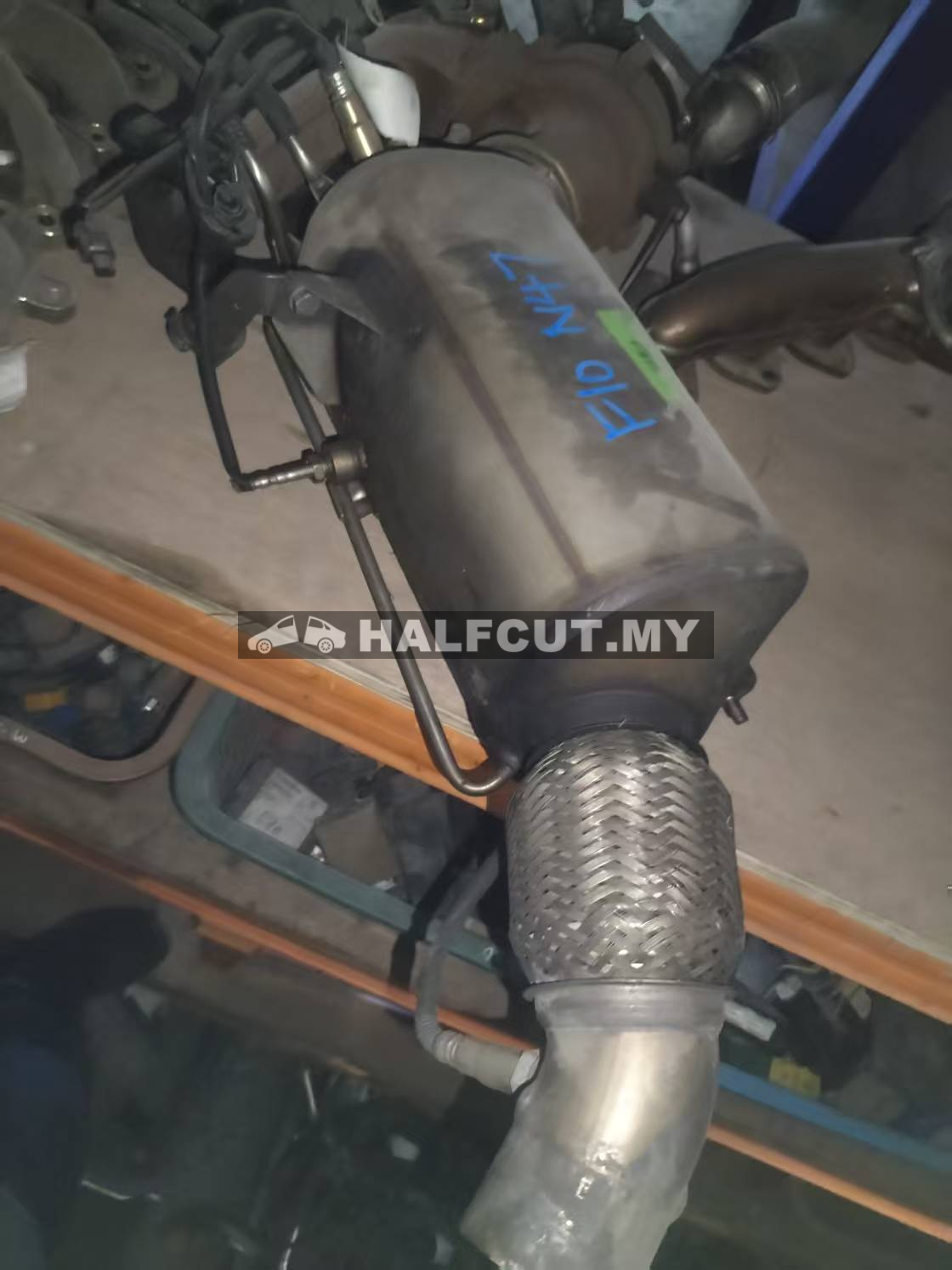 8514988 F10 N47 EXHAUST CATALYTIC