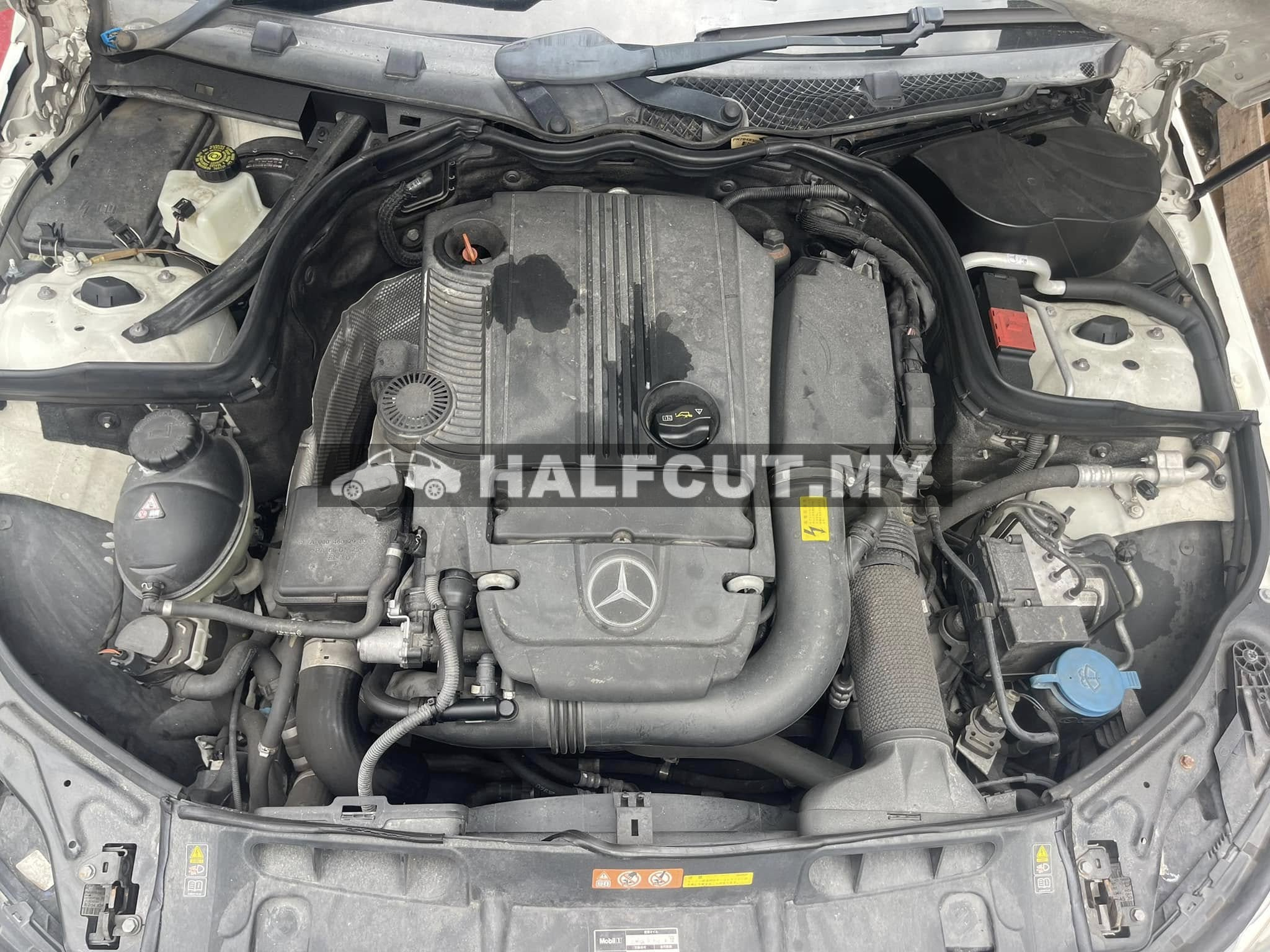 New Stock Arrival !🇯🇵🇯🇵 Mercedes Benz W204 C200 CGI AMG Line Halfcut ! Engine Model : 271 860 Transmission : 7speed 722.9 All engine parts and small parts available…